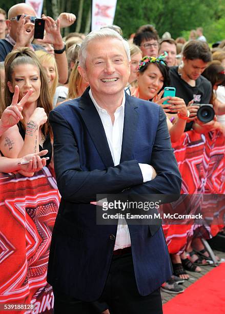 Louis Walsh arrives for the first X Factor auditions of 2016 on June 10, 2016 in Leicester, United Kingdom.