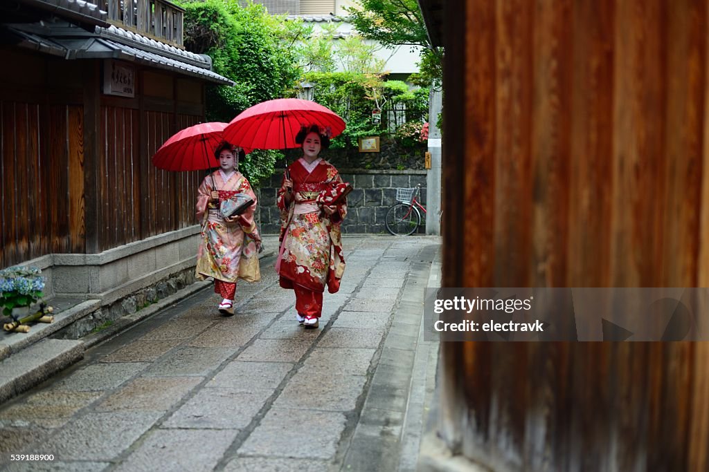 Young geishas