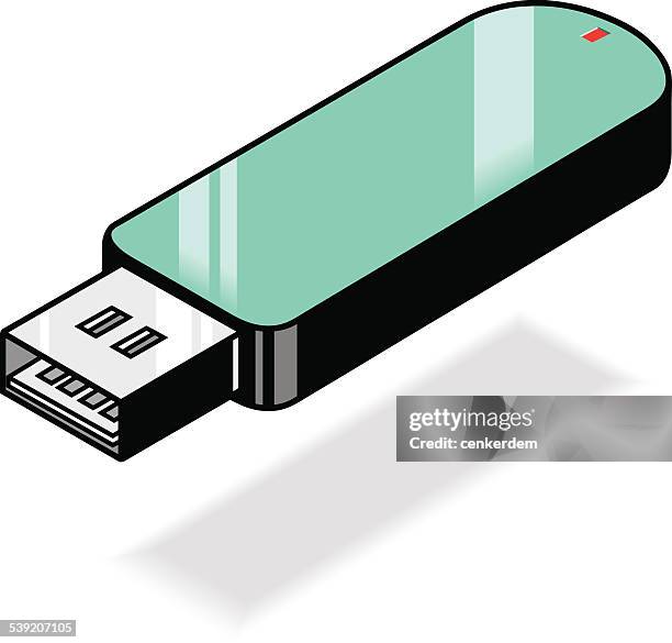 vector usb - extreme close up computer stock illustrations