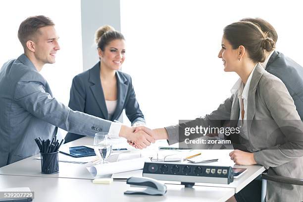 agreement - bridging the gap stock pictures, royalty-free photos & images