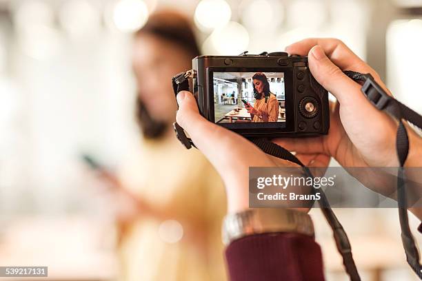 taking a photo with digital camera. - digital camera stock pictures, royalty-free photos & images