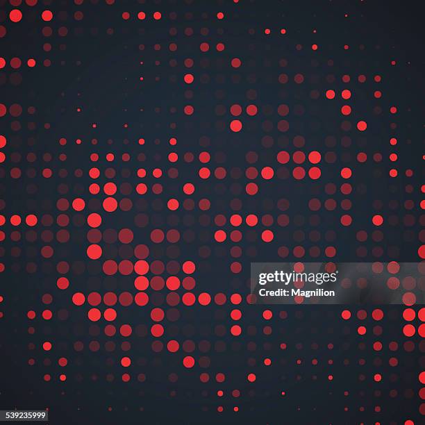 abstract background - red connected dots stock illustrations