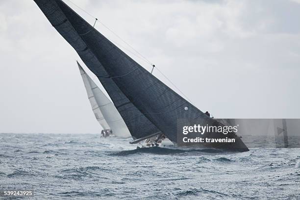 segeln - sailing team stock-fotos und bilder