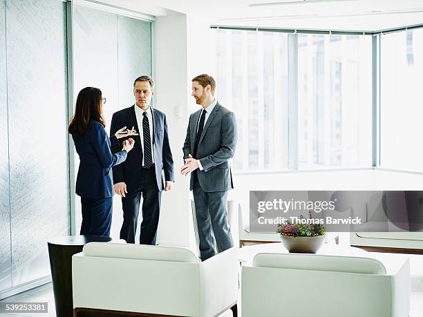 female business executive leading team discussion - leanincollection man stock pictures, royalty-free photos & images