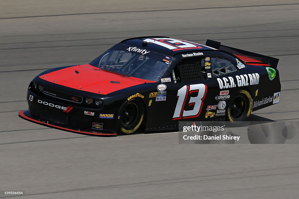 Harrison Rhodes Racing Harrison Rhodes, driver of the Chris Kyle Foundation Dodge, drives ...