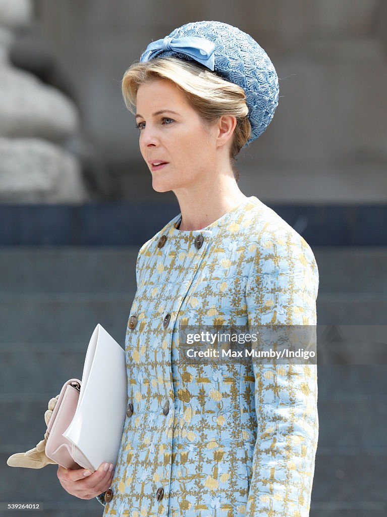 National Service Of Thanksgiving To Celebrate The Queen's 90th Birthday