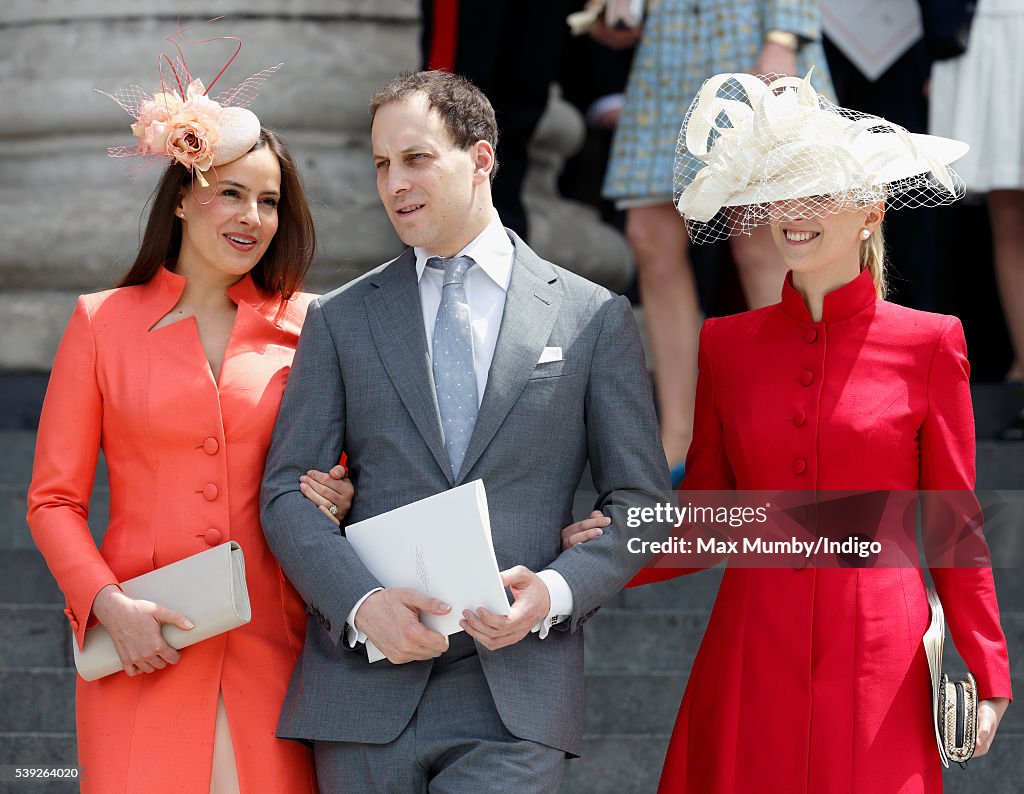 National Service Of Thanksgiving To Celebrate The Queen's 90th Birthday