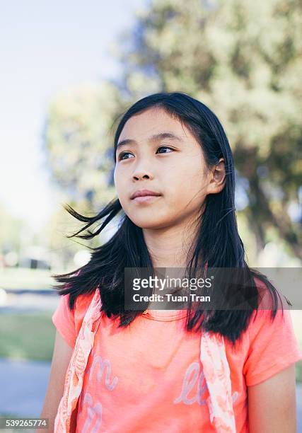 portrait of teenage girl - leanincollection stock pictures, royalty-free photos & images