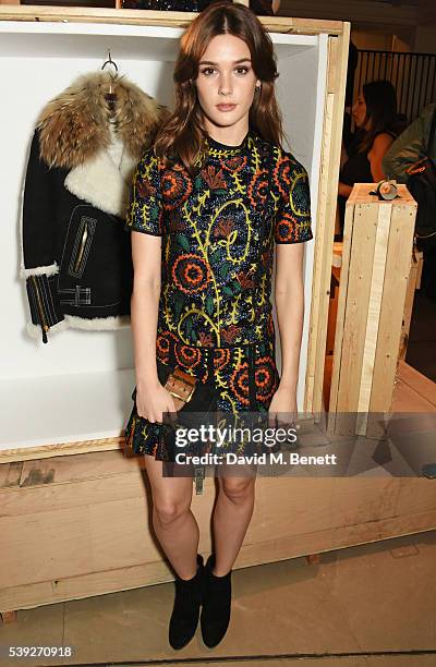 Sai Bennett attends the Burberry LC:M event at 121 Regent Street hosted by Christopher Bailey, Burberry Chief Creative and Chief Executive Officer,...