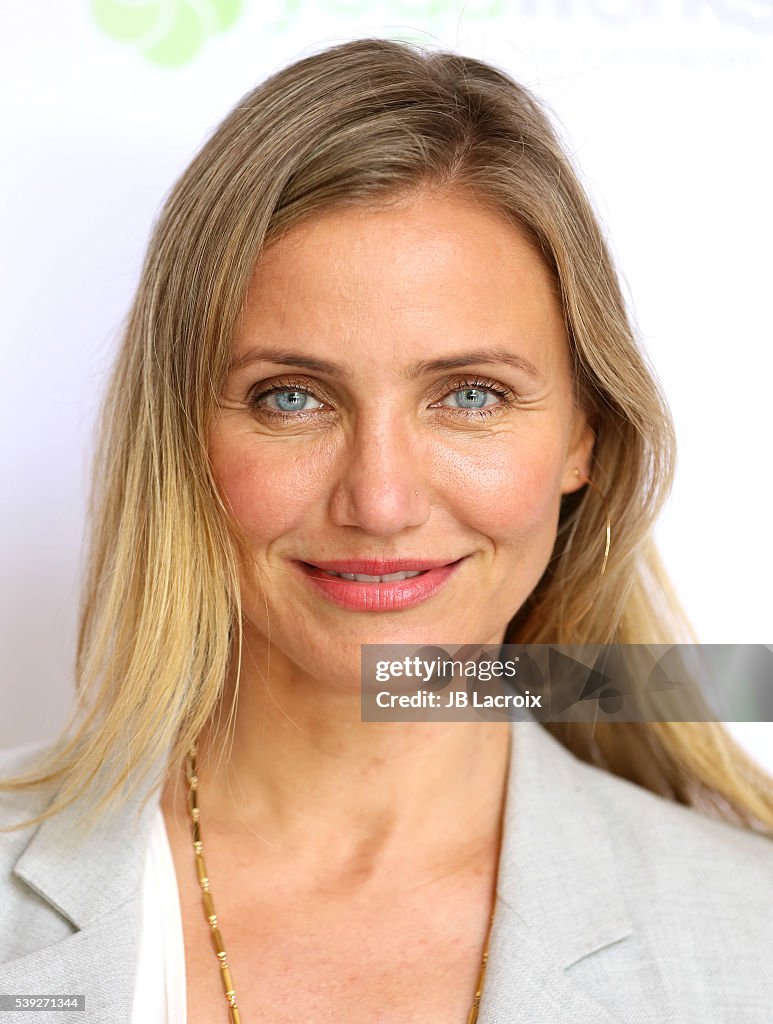 Because Age Is A State Of Mind: Cameron Diaz Joins MPTF To Celebrate Health And Fitness