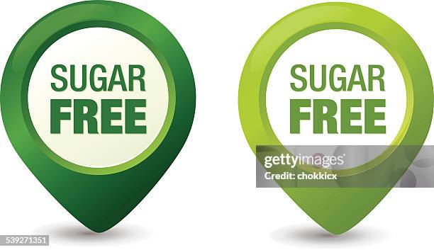 sugar free pointer - sugar cane stock illustrations