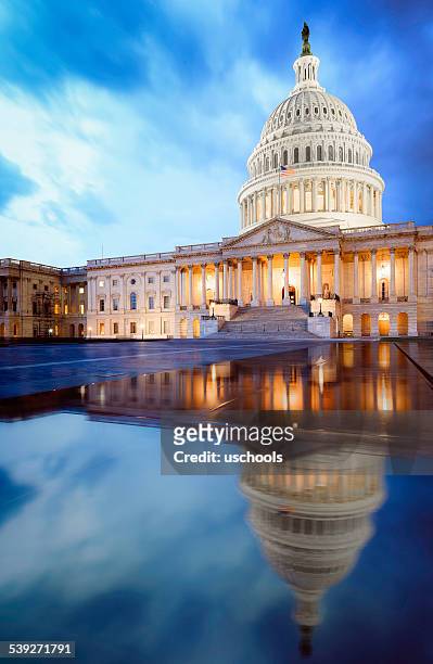the united states capitol building - capitol building washington dc stock pictures, royalty-free photos & images