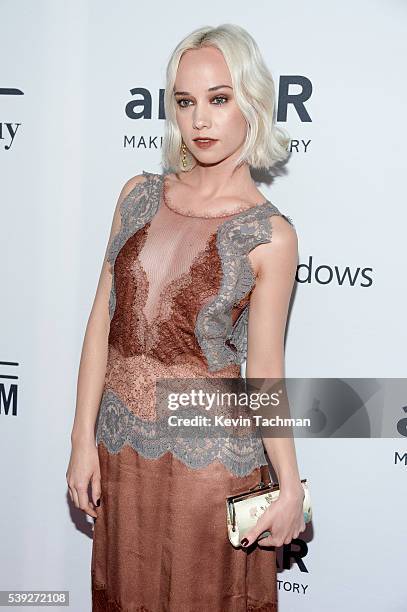 Margot attends 7th Annual amfAR Inspiration Gala New York at Skylight at Moynihan Station on June 9, 2016 in New York City.