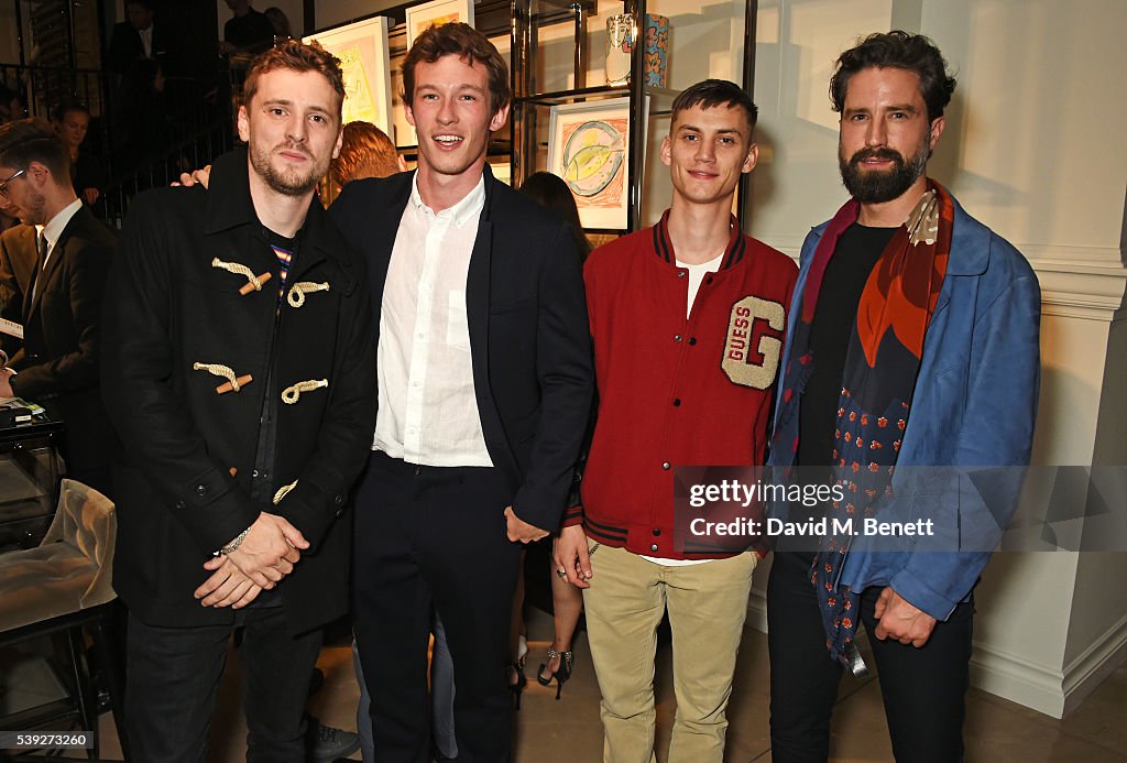 Burberry LC:M Event At 121 Regent Street Hosted By Christopher Bailey - Inside