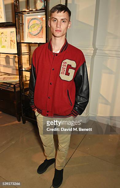Josh Ludlow attends the Burberry LC:M event at 121 Regent Street hosted by Christopher Bailey, Burberry Chief Creative and Chief Executive Officer,...