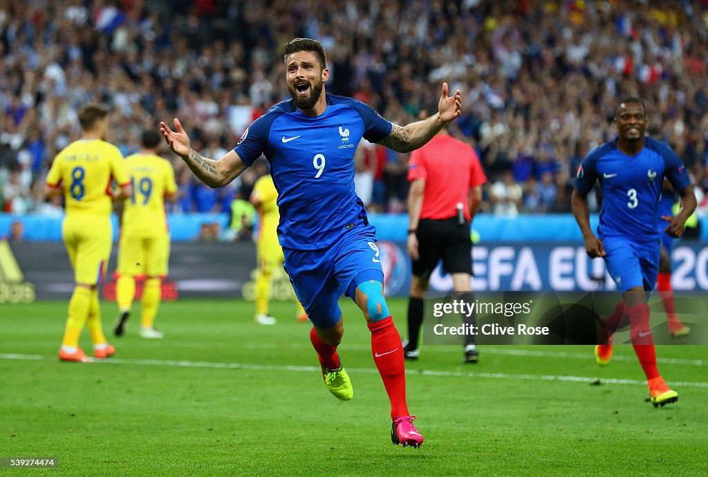 France v Romania - Group A: UEFA Euro 2016