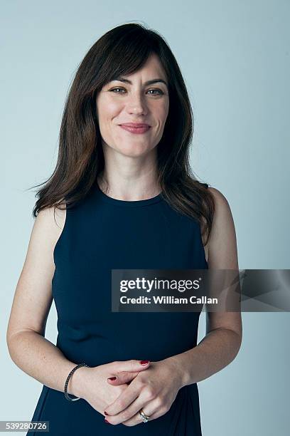 Actress Maggie Siff is photographed for Los Angeles Times on May 9, 2016 in Los Angeles, California. PUBLISHED IMAGE.