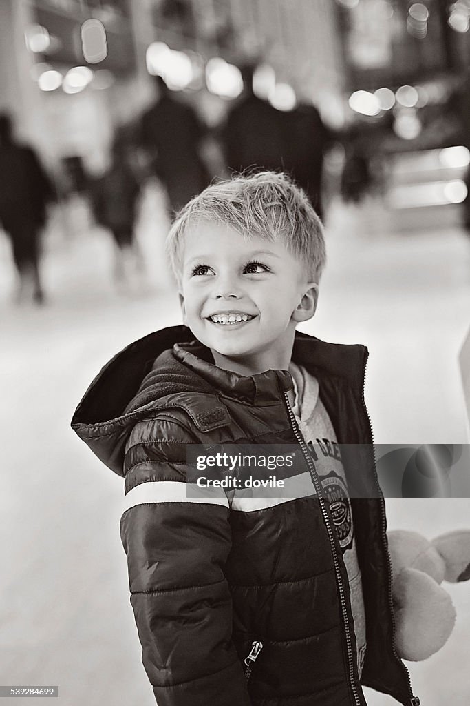 Smiling boy