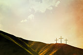 Crosses on Hillside