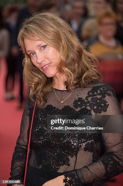 Marianne Basler attends the 30th Cabourg Film Festival : Day Three on June 10, 2016 in Cabourg, France.