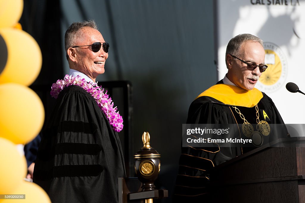 George Takei Receives Honorary Doctorate From Cal State LA
