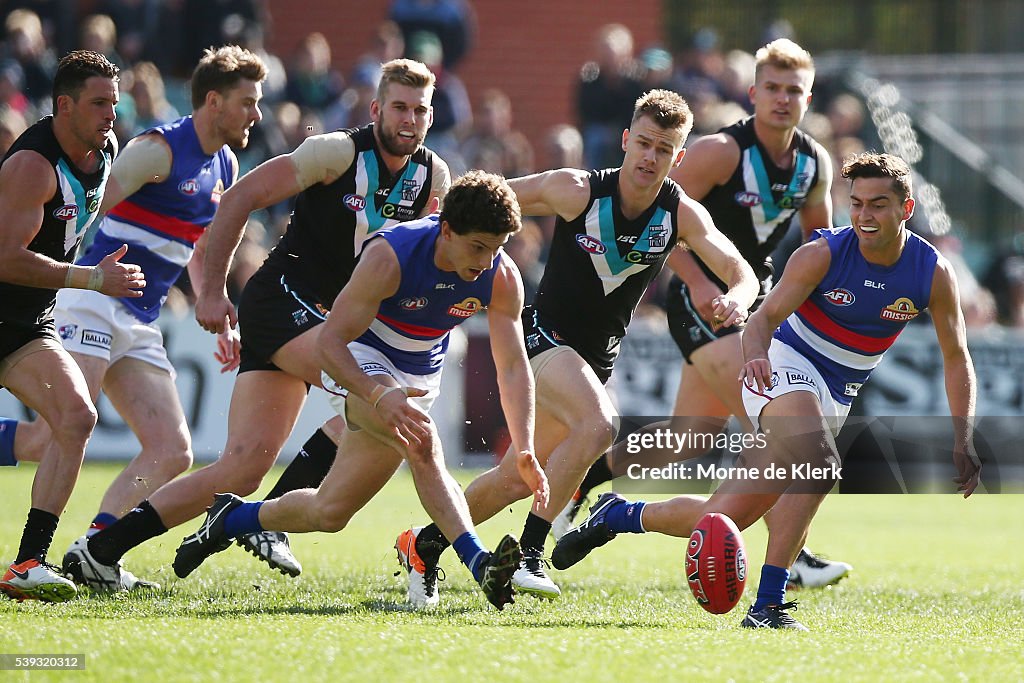 AFL Rd 12 - Port Adelaide v Western Bulldogs