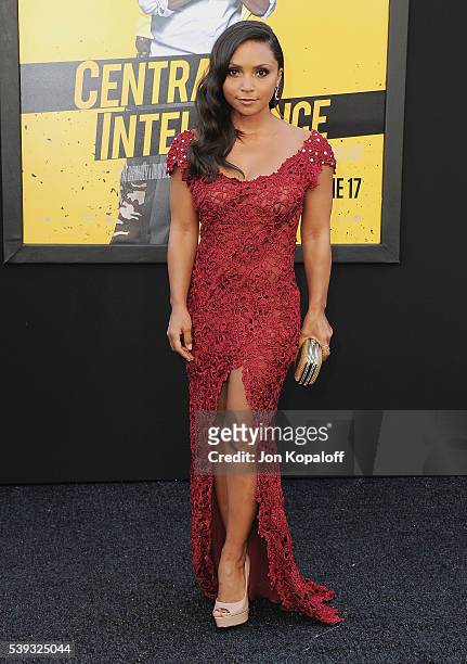 Actress Danielle Nicolet arrives at the Los Angeles Premiere "Central Intelligence" at Westwood Village Theatre on June 10, 2016 in Westwood,...