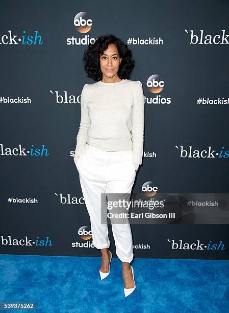 Actress Tracee Ellis Ross attends the FYC Event For ABC's "Black-ish" at Dave & Busters on June 10, 2016 in Hollywood, California.