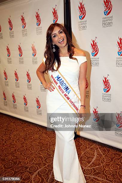 Actress Giselle Blondet attends the 2016 NPRDP Scholarship Fundraiser Gala at New York Hilton Midtown on June 10, 2016 in New York City.