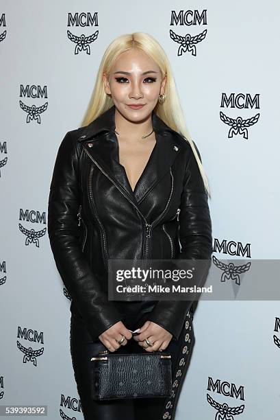 Chaelin Lee aka CL attends the MCM X Christopher Raeburn show during The London Collections Men SS17 at on June 11, 2016 in London, England.