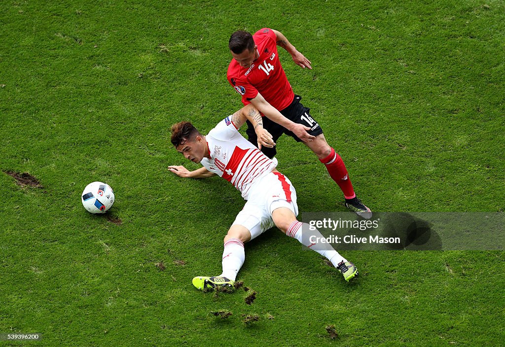 Albania v Switzerland - Group A: UEFA Euro 2016