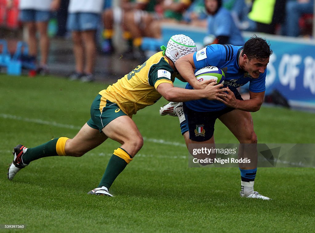 Australia v Italy: World Rugby U20 Championship