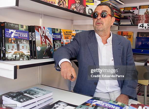 Director Jose Luis Garci attends Book Fair 2016 at El Retiro Park on June 11, 2016 in Madrid, Spain.
