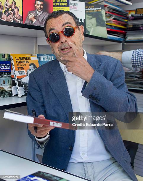 Director Jose Luis Garci attends Book Fair 2016 at El Retiro Park on June 11, 2016 in Madrid, Spain.