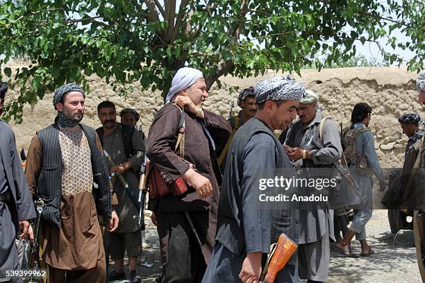 Afghan security forces are seen as they conduct an operation at Mazar-i-Sharif in Balkh, Afghanistan on January 11, 2016. At least 22 Taliban members...