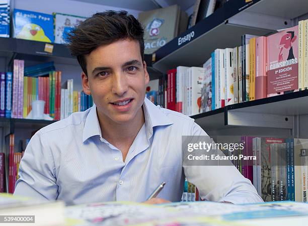 Singer Xuso Jones attends Book Fair 2016 at El Retiro Park on June 11, 2016 in Madrid, Spain.