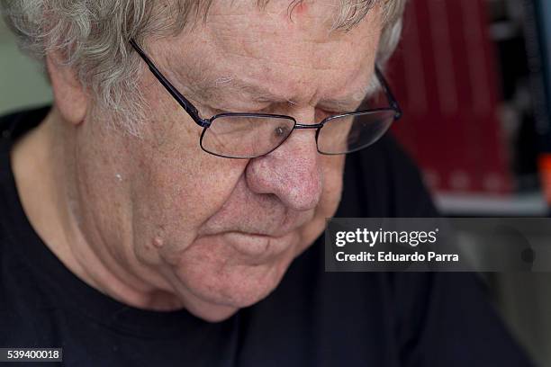 Writer Ian Gibson attends Book Fair 2016 at El Retiro Park on June 11, 2016 in Madrid, Spain.