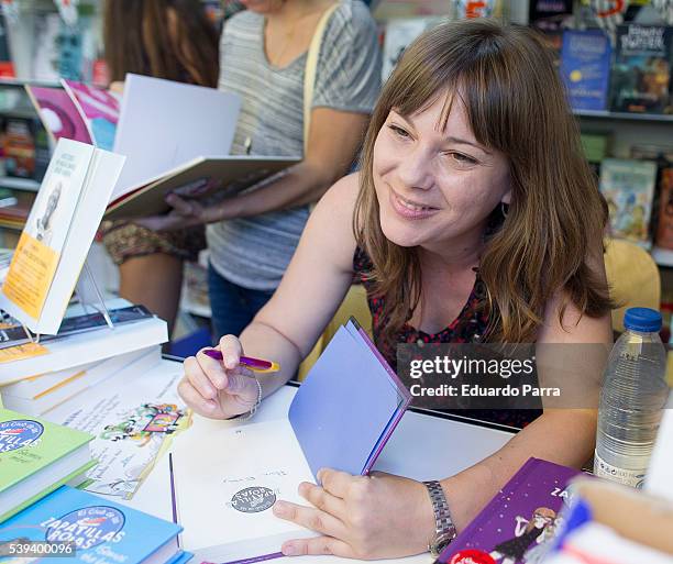 Ana Punset attends Book Fair 2016 at El Retiro Park on June 11, 2016 in Madrid, Spain.