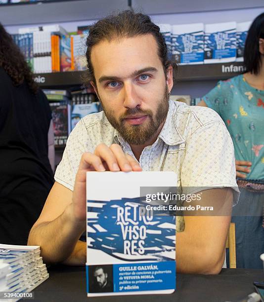 Guille Galvan attends Book Fair 2016 at El Retiro Park on June 11, 2016 in Madrid, Spain.