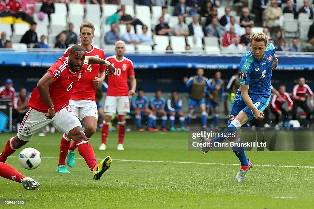Wales v Slovakia - Group B: UEFA Euro 2016