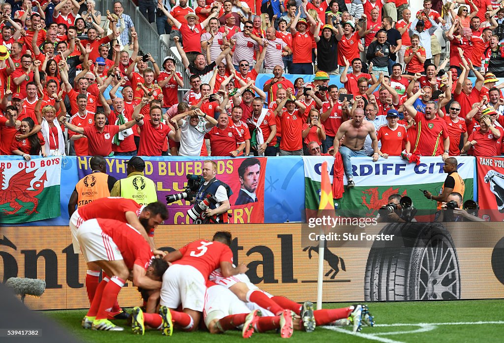 Wales v Slovakia - Group B: UEFA Euro 2016