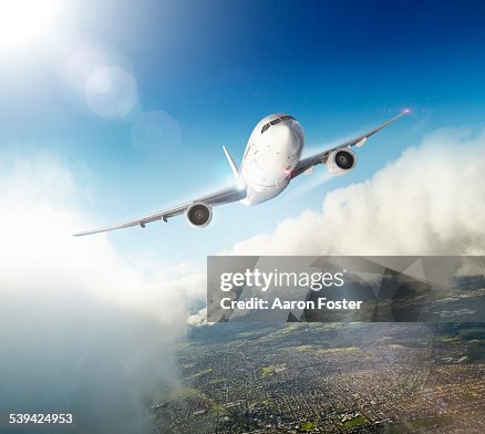 Flying through the clouds Flying through the clouds