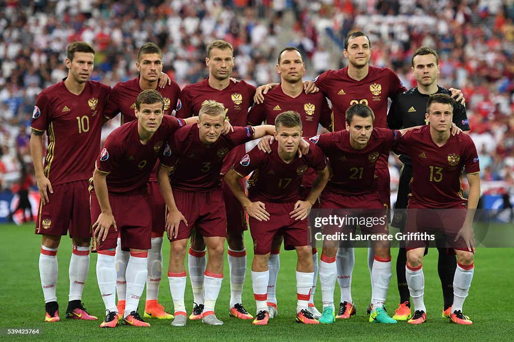 England v Russia - Group B: UEFA Euro 2016