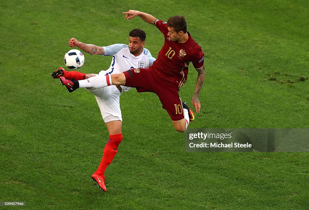 England v Russia - Group B: UEFA Euro 2016