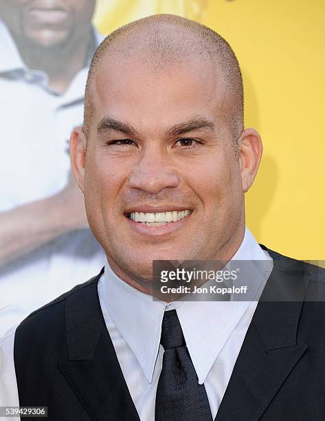Tito Ortiz arrives at the Los Angeles Premiere "Central Intelligence" at Westwood Village Theatre on June 10, 2016 in Westwood, California.