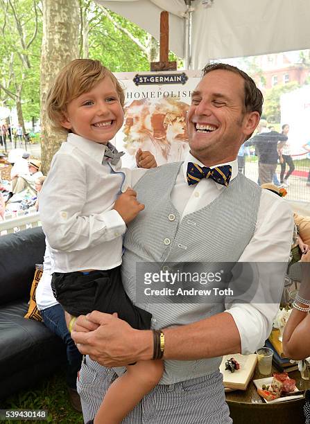 Actor Josh Lucas attends the 11th Annual Jazz Age Lawn Party Sponsored By St-Germain at Governors Island on June 11, 2016 in New York City.