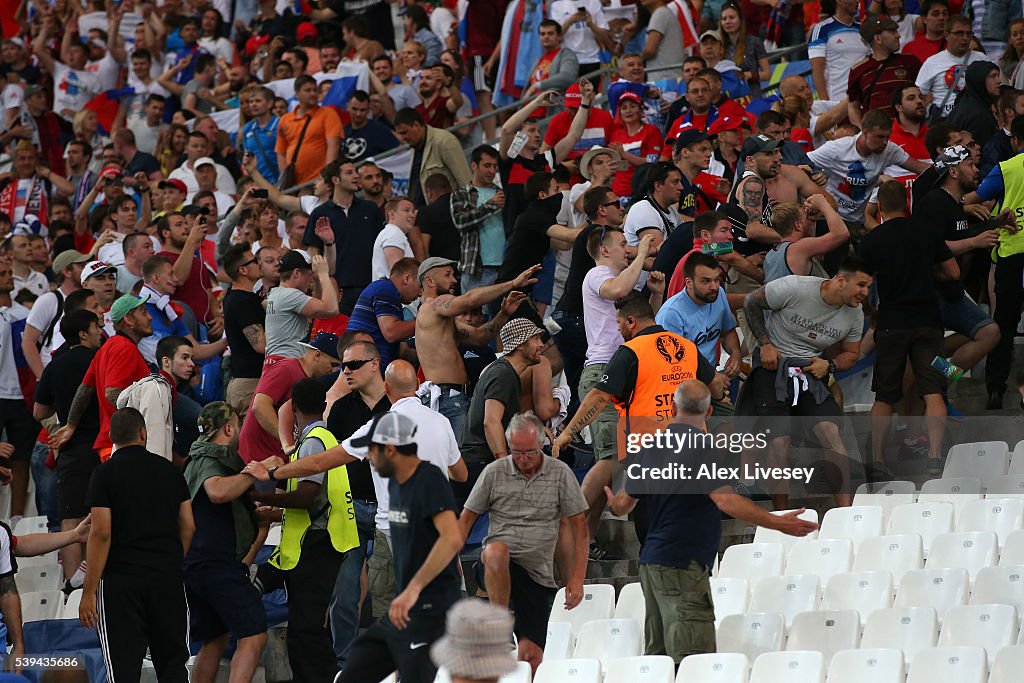 England v Russia - Group B: UEFA Euro 2016