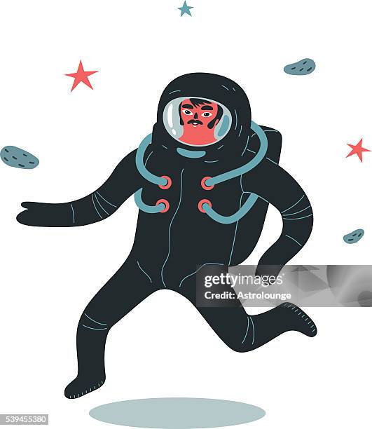 121 Zero Gravity Man High Res Illustrations - Getty Images