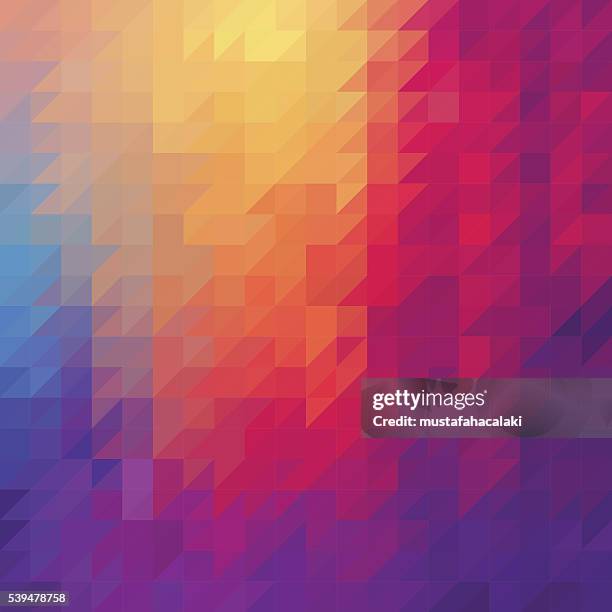 bildbanksillustrationer, clip art samt tecknat material och ikoner med triangle diamond abstract background - spegling