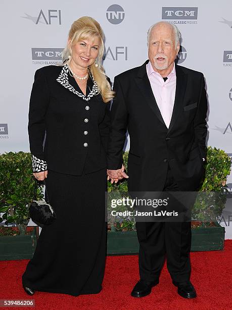 Actor Richard Dreyfuss and wife Svetlana Erokhin attend the 44th AFI Life Achievement Awards gala tribute at Dolby Theatre on June 9, 2016 in...